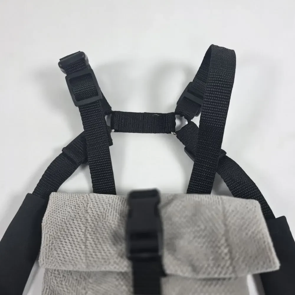 Best Friend Finds Small Dog Backpack Pack Gray Mint Black Dog Backpack Harness
